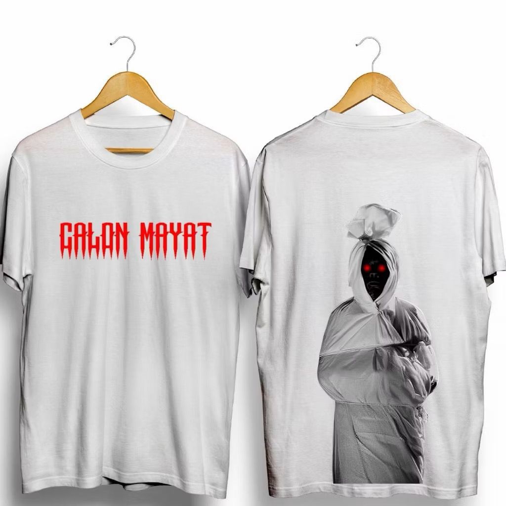 ￼Kaos Pocong Viral Calon Mayat Db Katun Adem