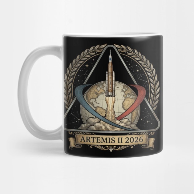Artemis 2 vintage - Artemis 2 Coffee Mug