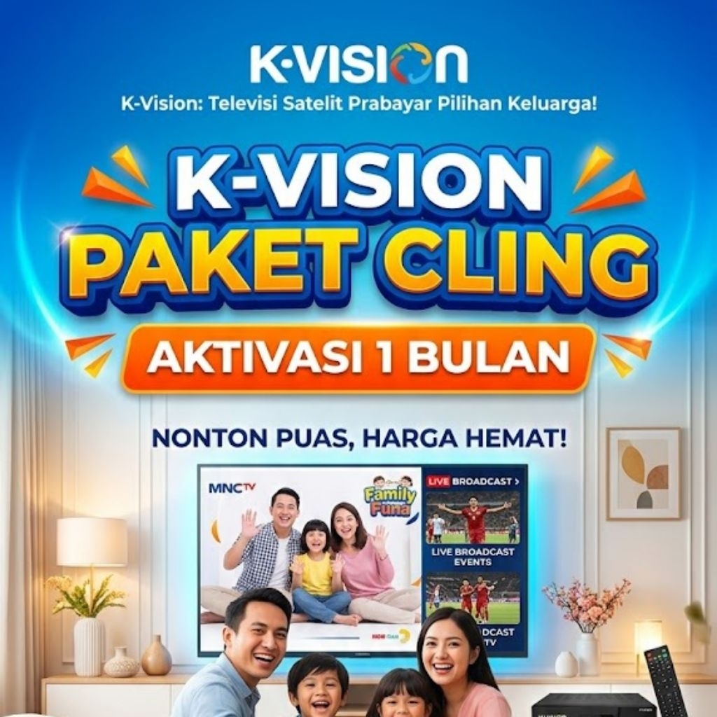 Paket ClingK-vision 1bulan