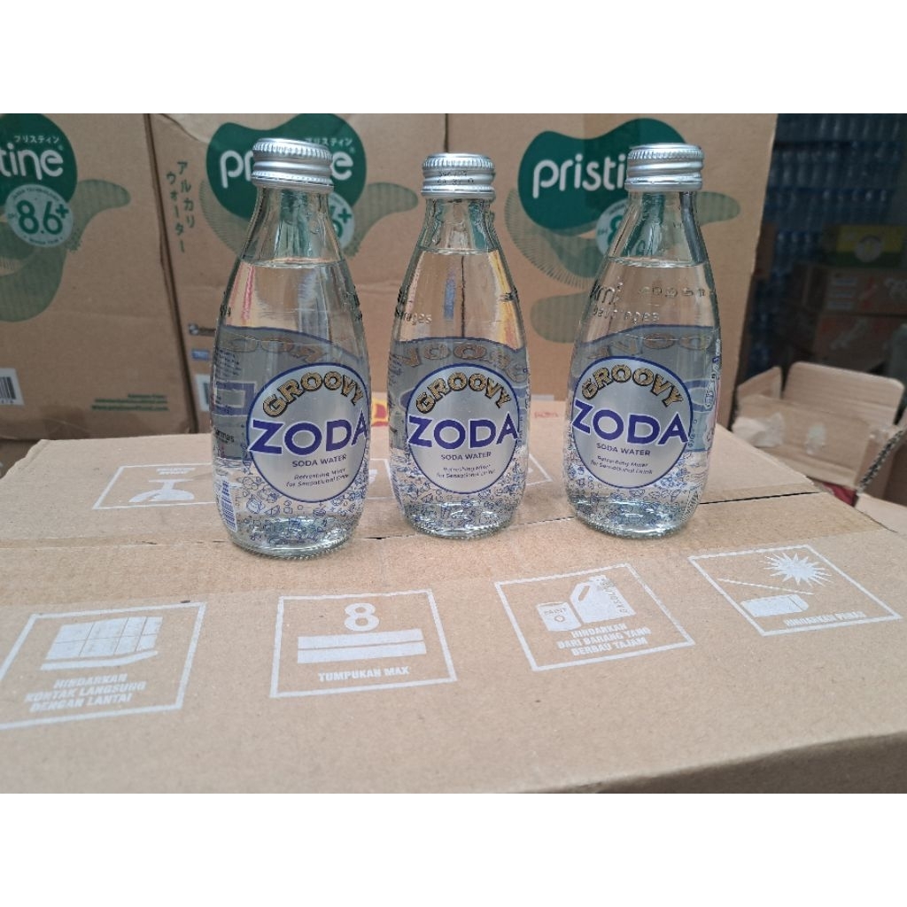 zoda happy air soda tawar botol 250ml