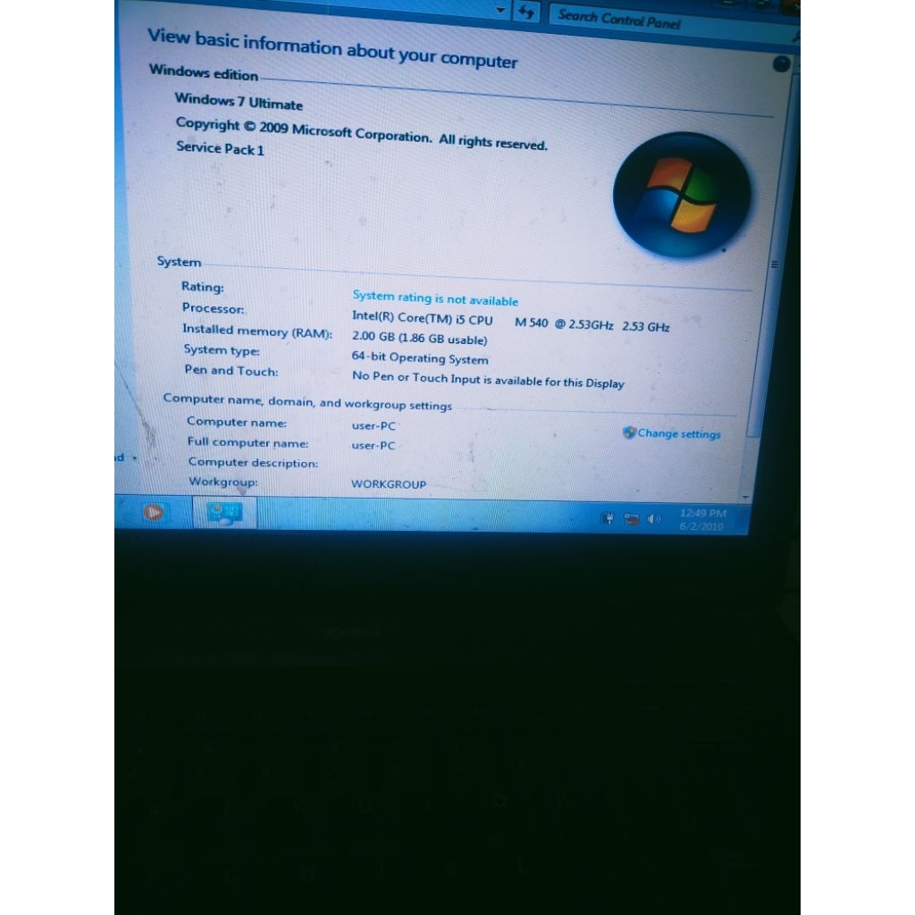 leptop dell e5410 core i5 seken