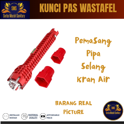Kunci pas wastafel / kunci pipa kran wastafel