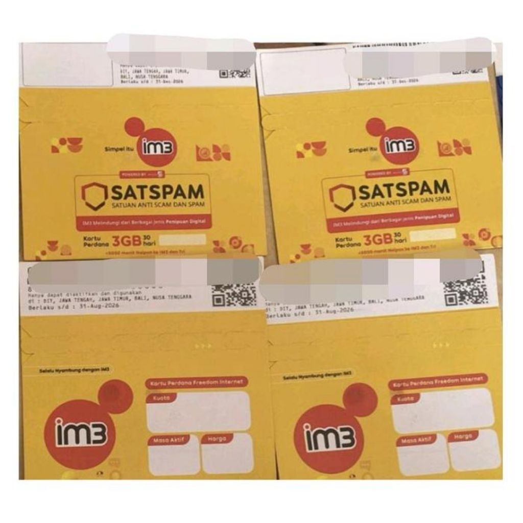 KARTU PERDANA HIFI AIR INDOSAT KUOTA 50GB INCLUDE IMEI