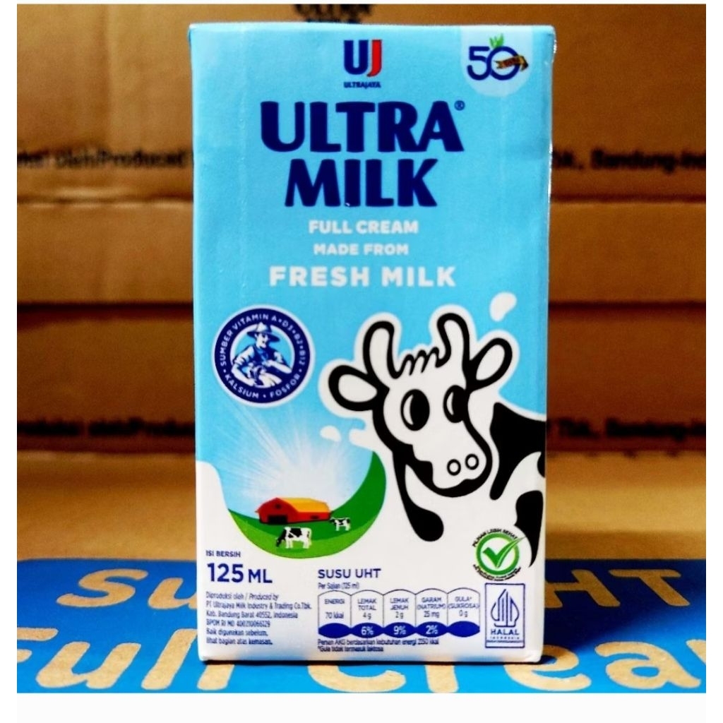 Ultra Milk UHT Full Cream 125 ML