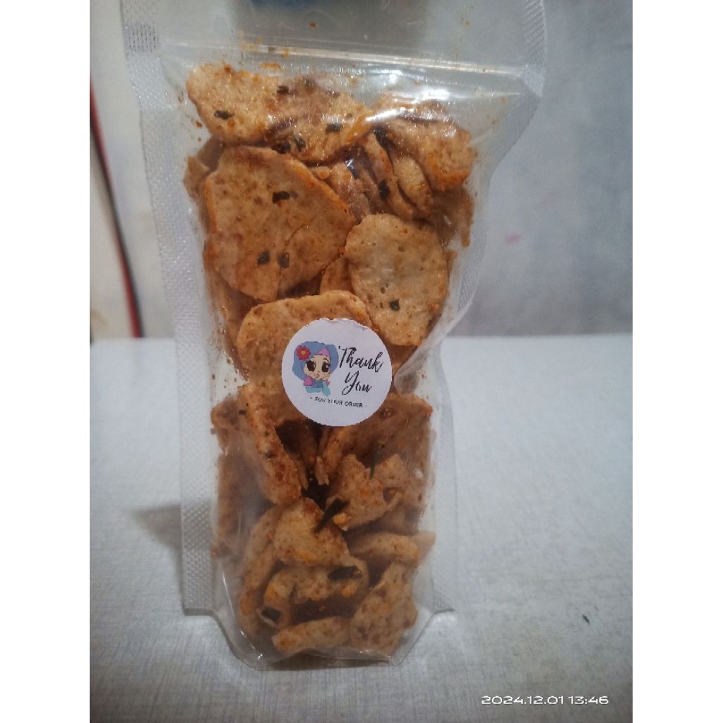 basreng pedas daun jeruk / basreng original daun jeruk