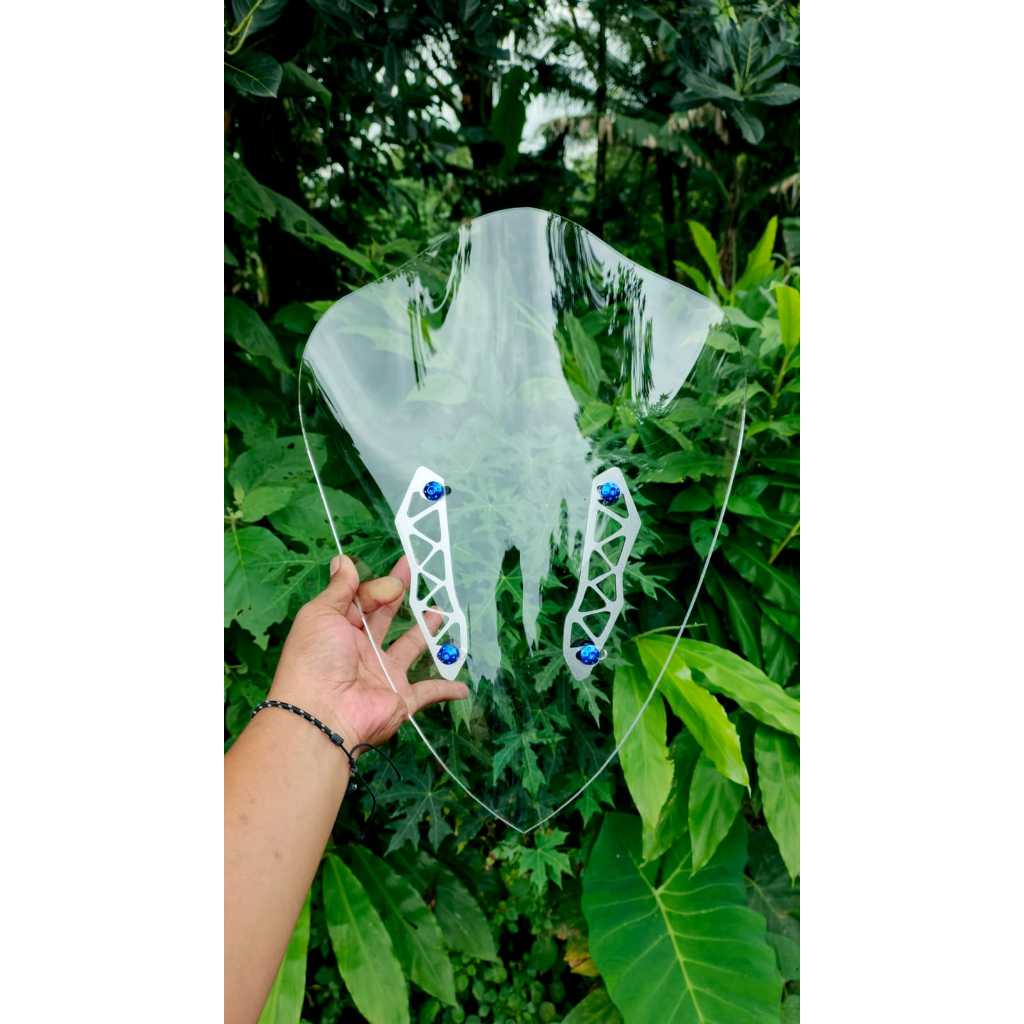 VISOR YAMAHA LEXI FULL BENING WINDSHIELD YAMAHA LEXI FULL BENING