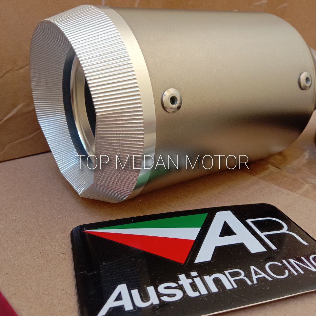 Silincer AUSTIN RACING TITANIUM knalpot RACING import Taiwan ZX25 NINJA 250 CBR 250 R25 GSX CBR DLL