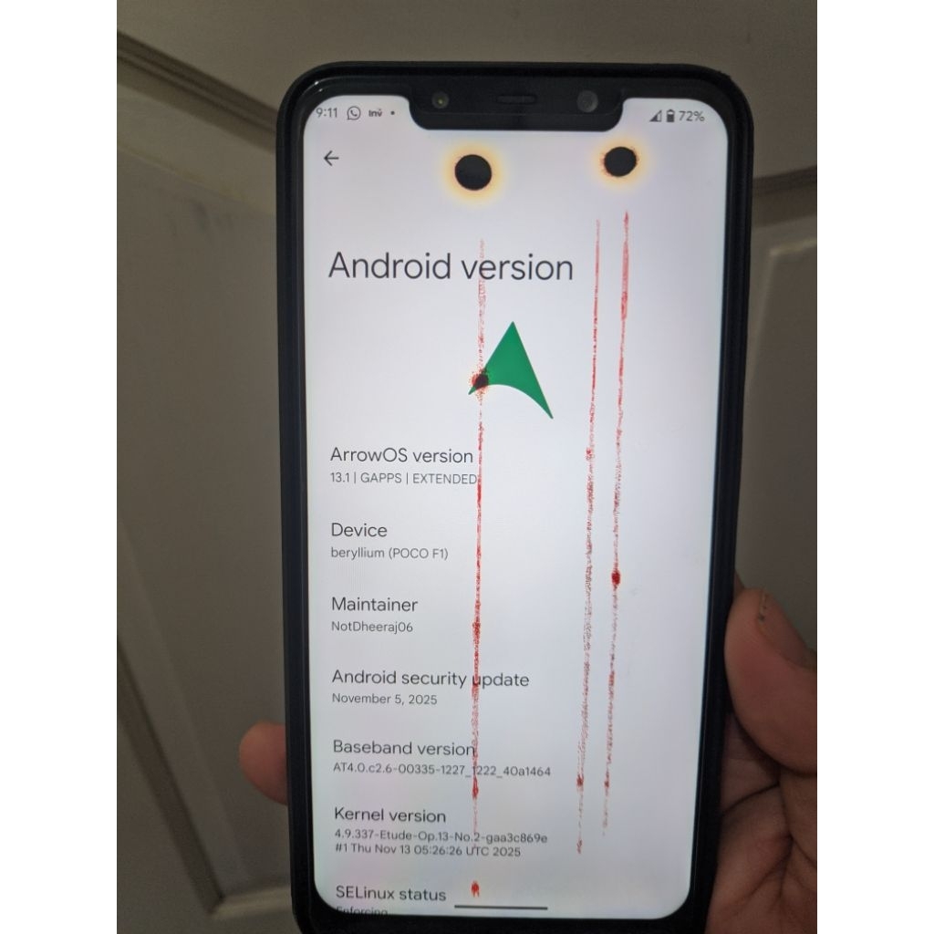 Poco F1 Second Minus