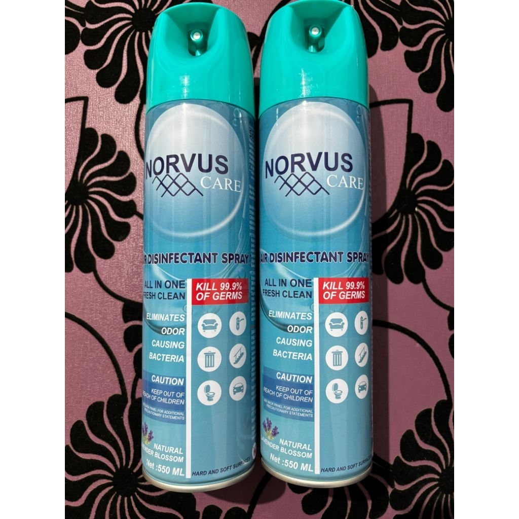 Norvus Disinfectant Spray / Norvus Disinfektan Semprot / Aerosol Sanitizer / Pengharum Ruangan Anti 