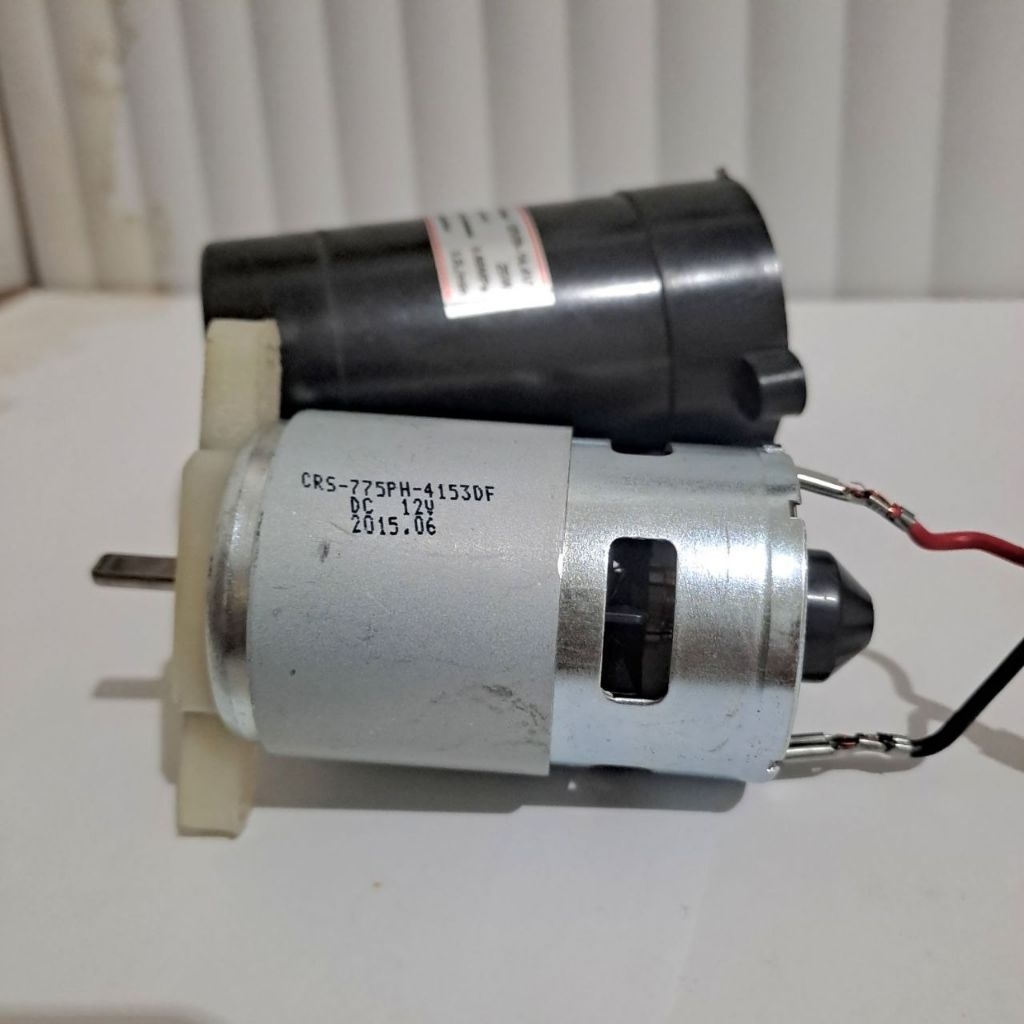 CRS775 SET DINAMO DC MOTOR CRS755 HIGH HIGH SPEED TORSI KUAT MOTOR DC + DUDUKAN COVER + KABLE