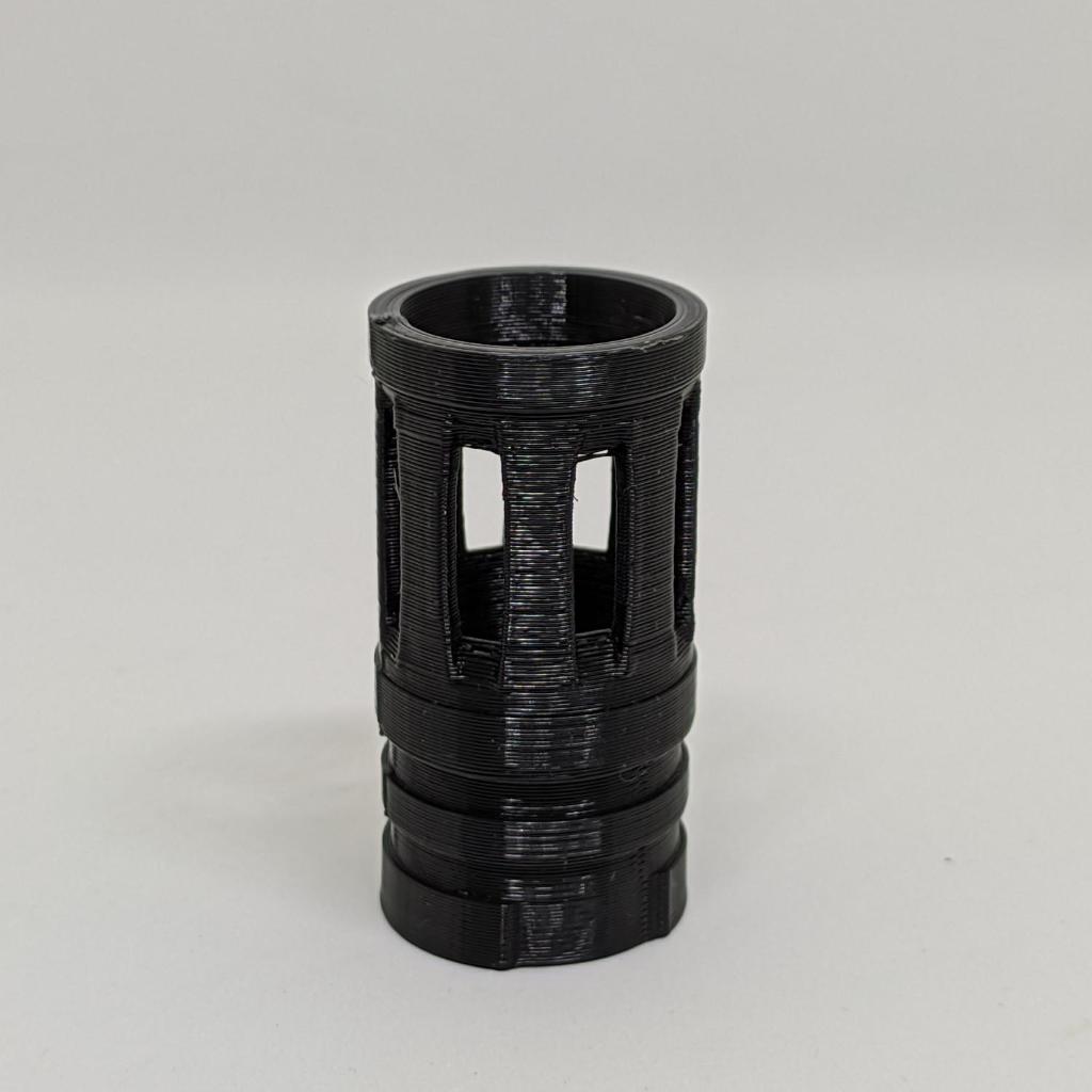 Flash Hider Bird Cage M416 DCobra tanpa drat cw ccw M4 M16
