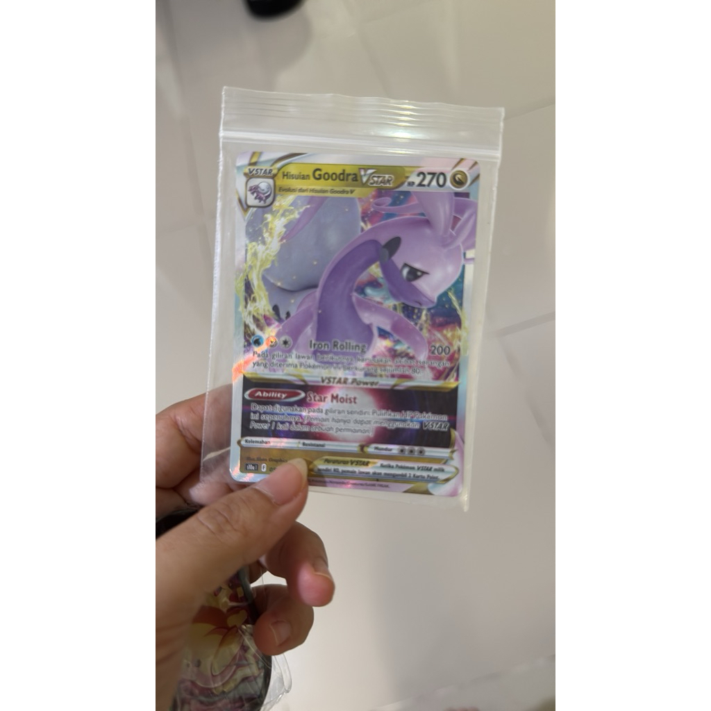 goodra pokemon card ori