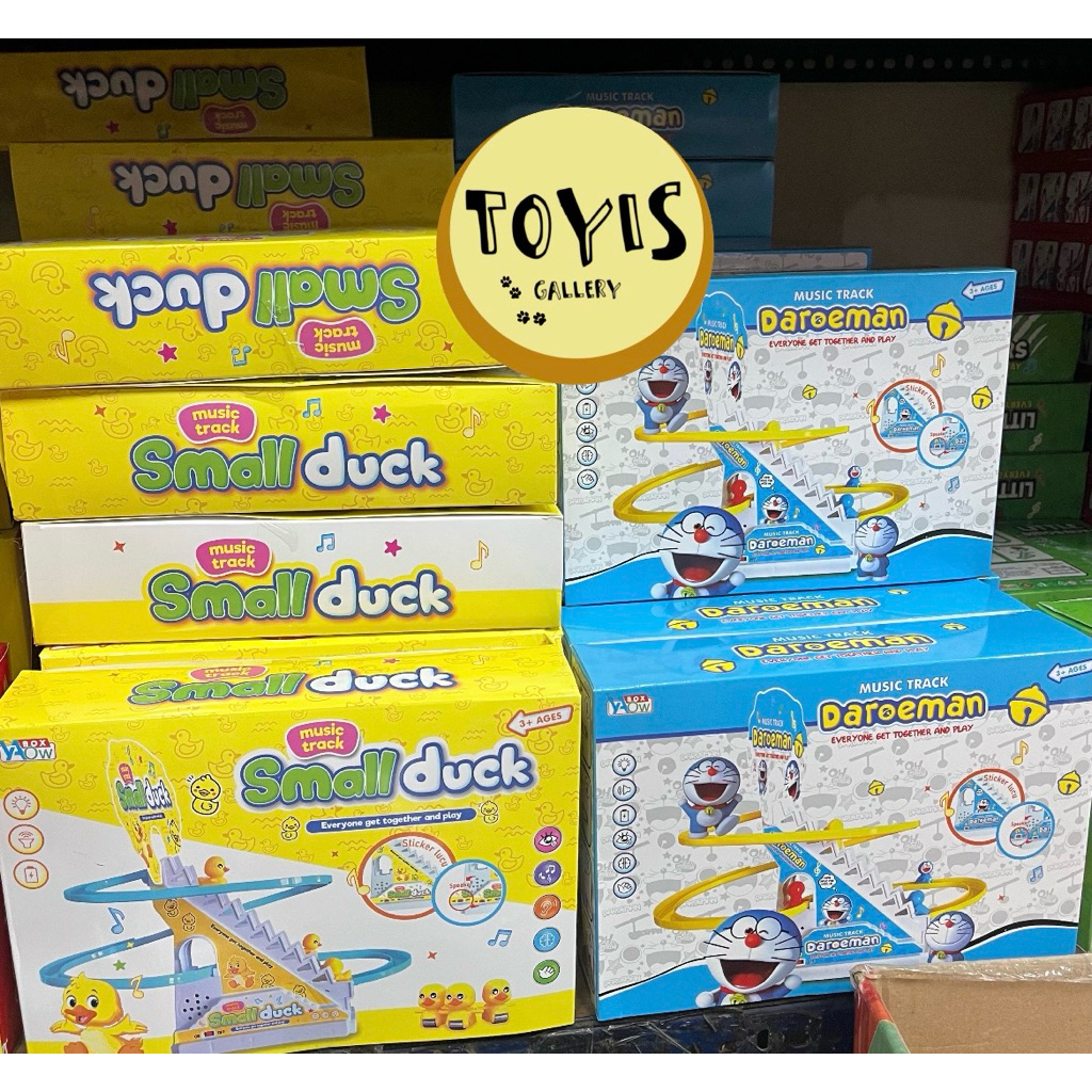 Mainan bebek tangga | donal duck | doraemon duck | mainan edukasi bayi | mainan anak | sensorik | mo