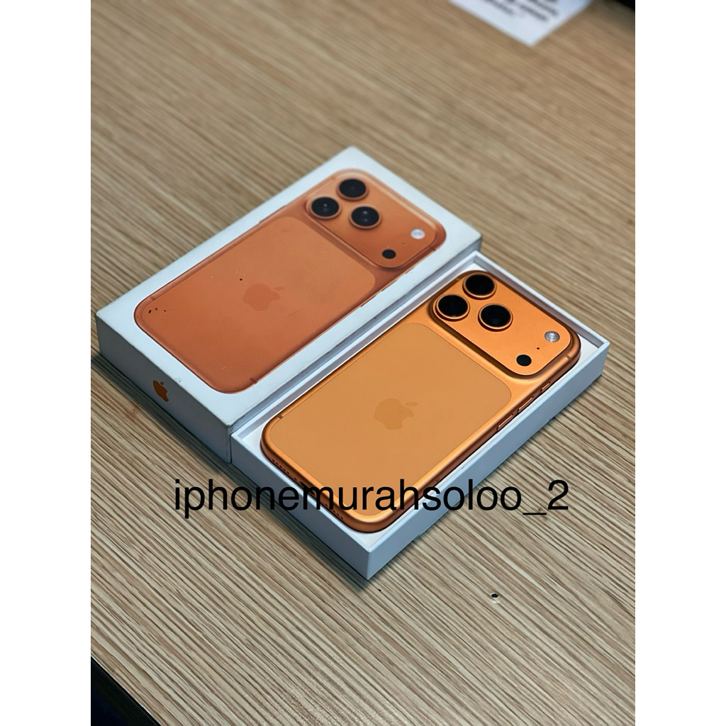iphone 17 pro 256 second ibox resmi