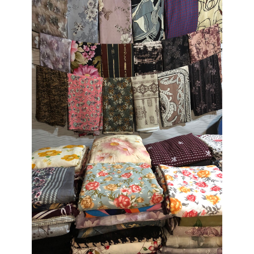 Kain Rayon Premium Motif Kekinian – Bahan Adem & Lembut (Random Motif)