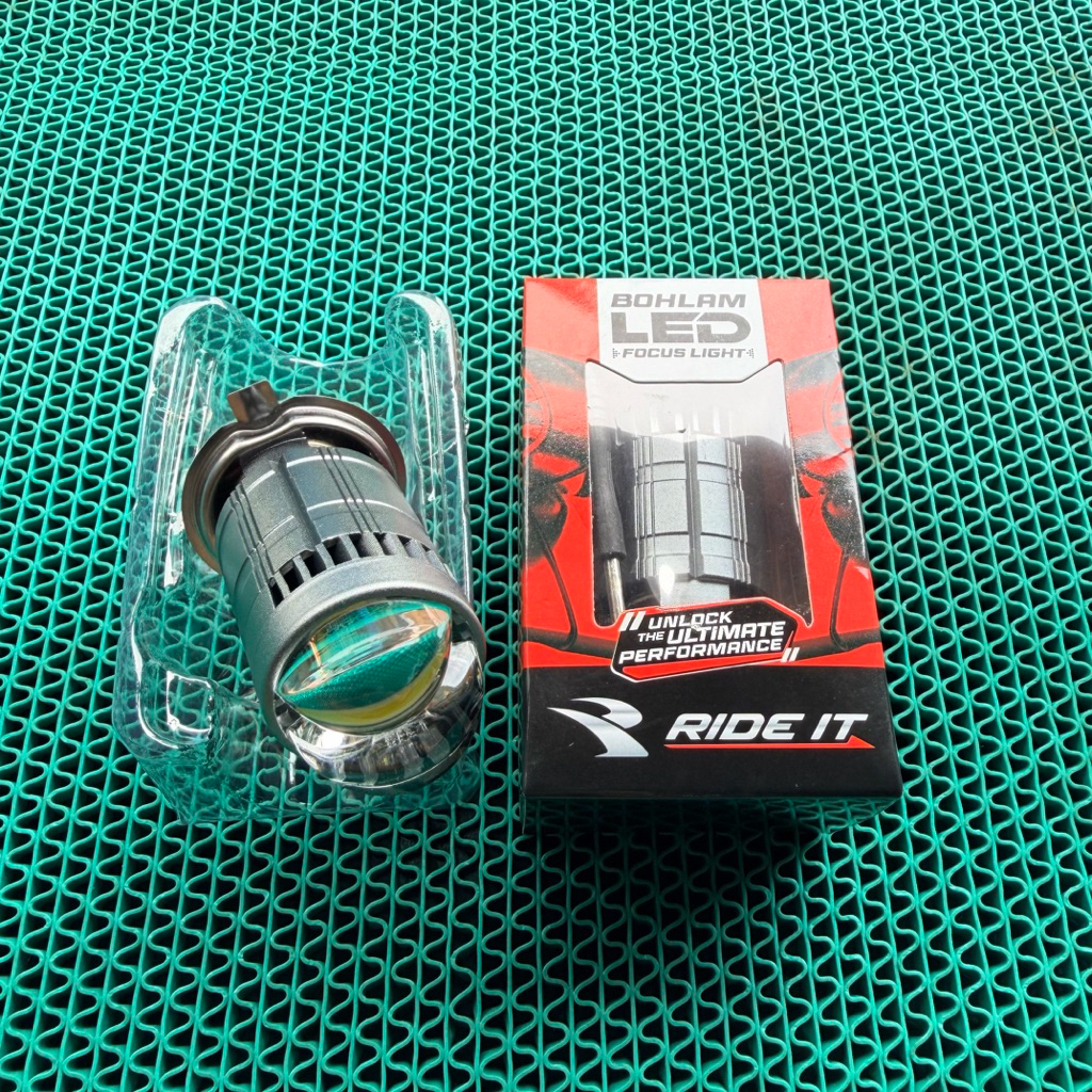 LAMPU DOP LED MOTOR MOBIL H4 LASER FOCUS LIGHT 45W ACDC PRODUK RIDE IT