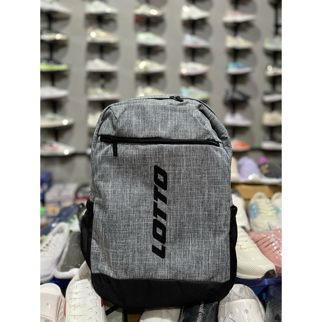 Lotto Ello Backpack Grey Original Resmi