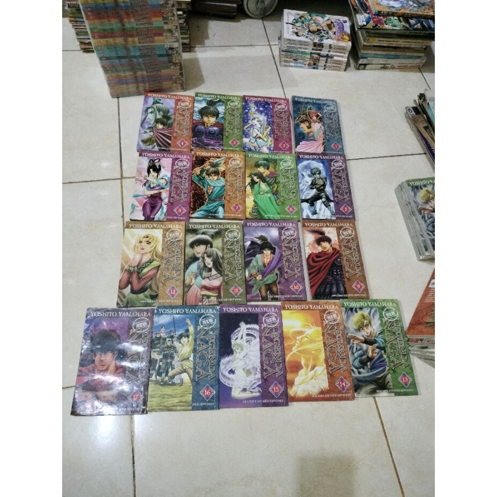 Komik Yoshito Yamahara - New Legenda Naga 1-17 (End)