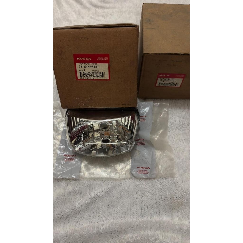 Headlamp NOS ori Honda Supra 100