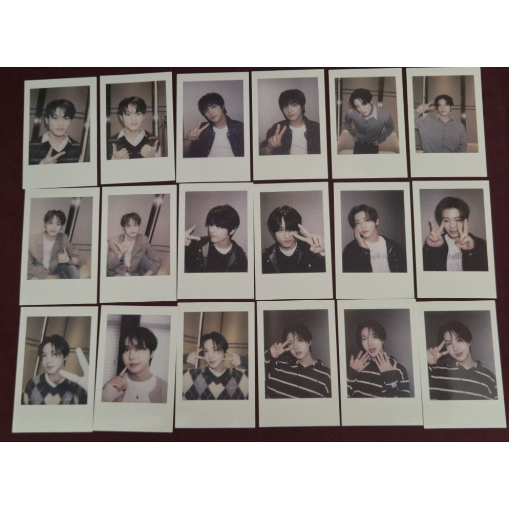 POLAROID OFFICIAL KMS NCT DREAM RENJUN MARK CHENLE JAEMIN JENO JISUNG HAECHAN