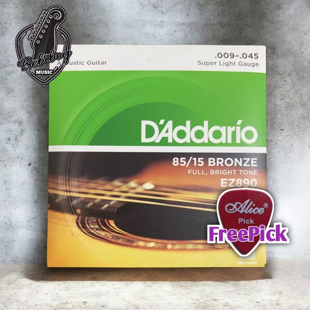 Senar Gitar Akustik 1 set dadario 09