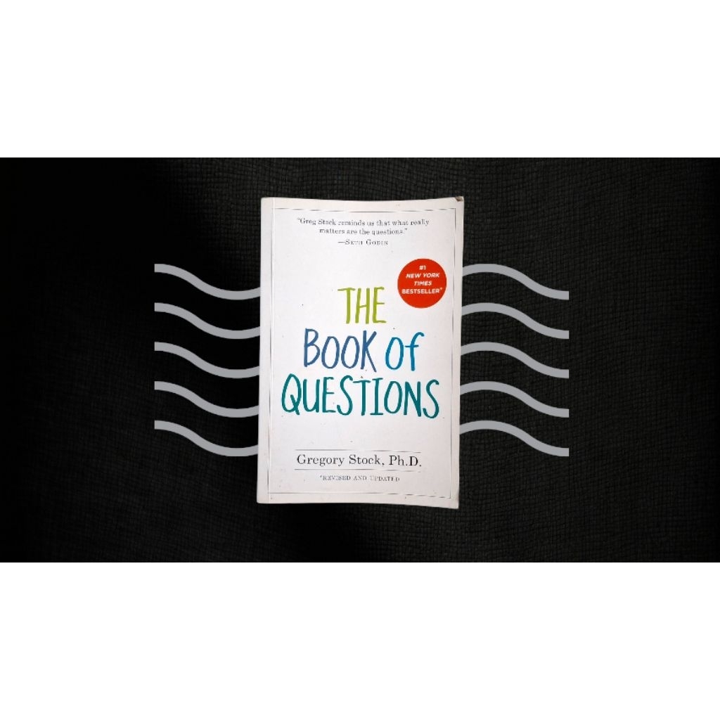 The Book of Questions - Gregory Stock ORIGINAL ENGLIHS PRELOVED
