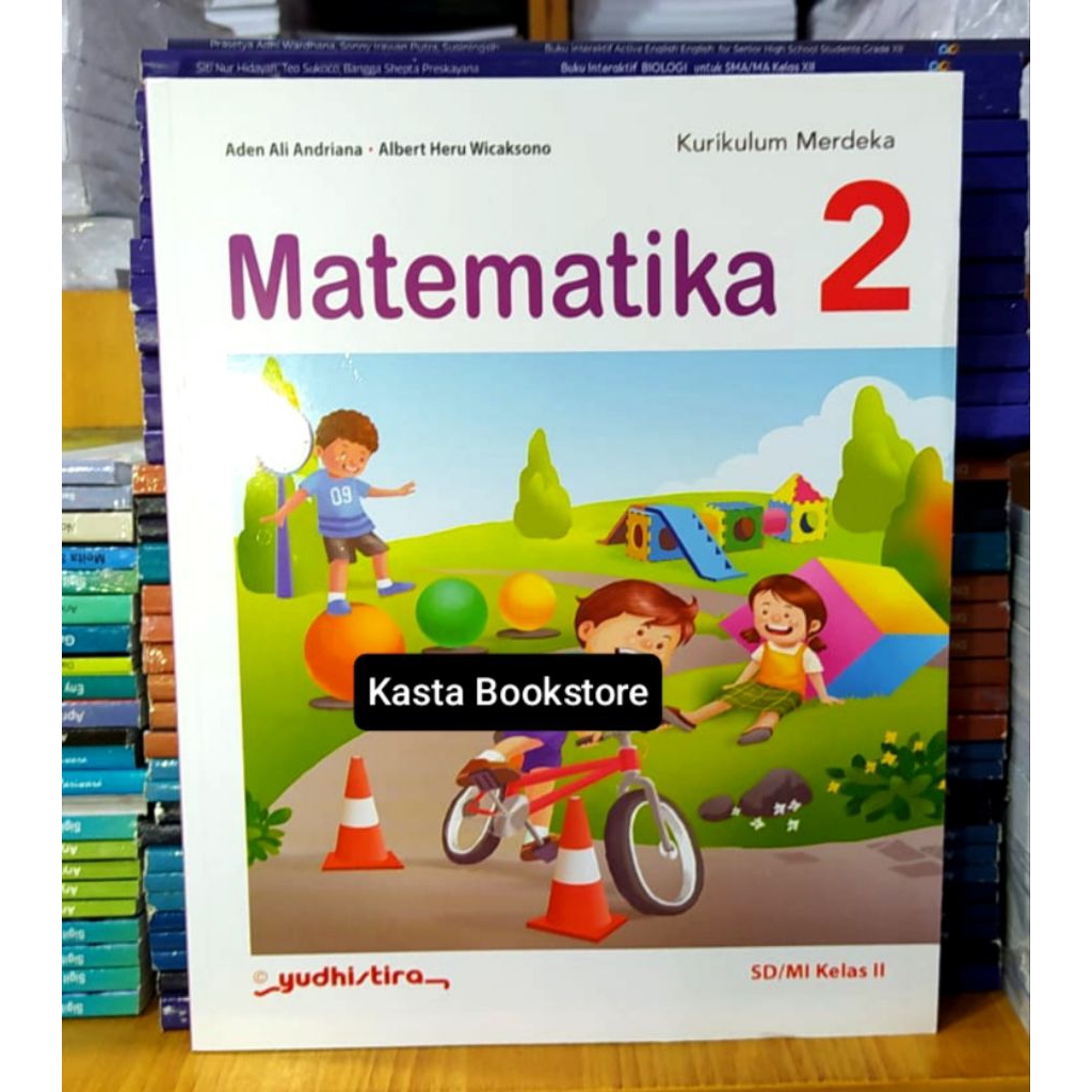 Buku Matematika Kelas 2 SD Kurikulum Merdeka Yudhistira