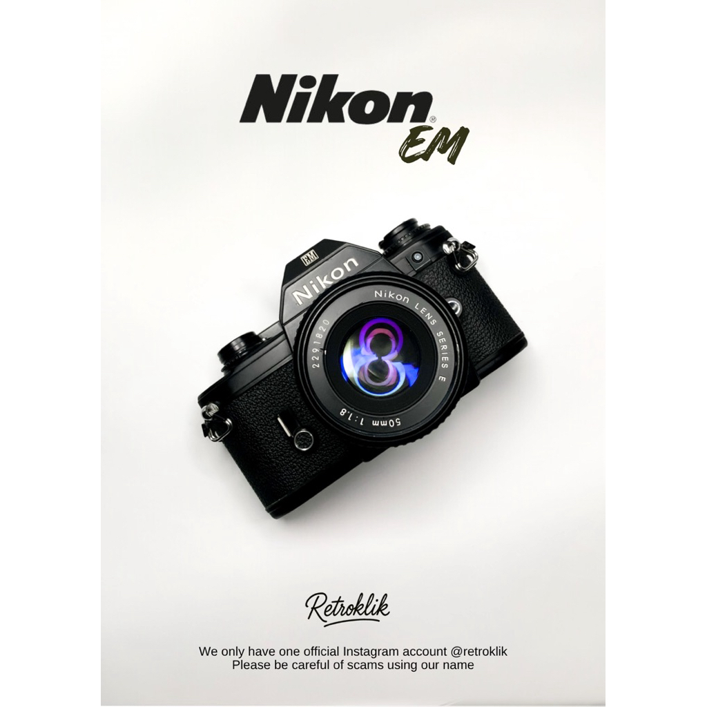 Kamera Film Analog Nikon EM