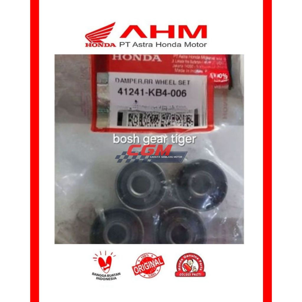 41241-KB4-006 bosh gear tiger, boss gear, boss tromol damper rr wheel, bosh tromol tiger set tiger 2