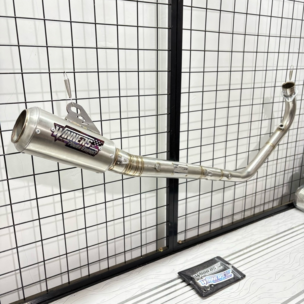 knalpot Winners Cbr cb 150 Prostreet sanblasting wajib ub