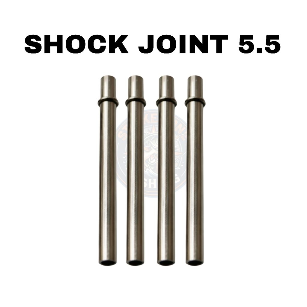 Shock Joint /Sambungan Joran Pancing Stainless 5.5mm