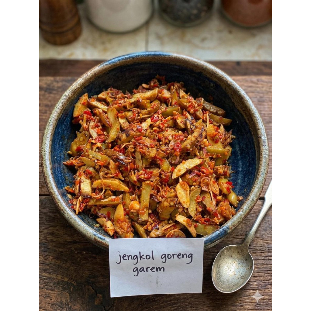 Jengkol goreng garem viral