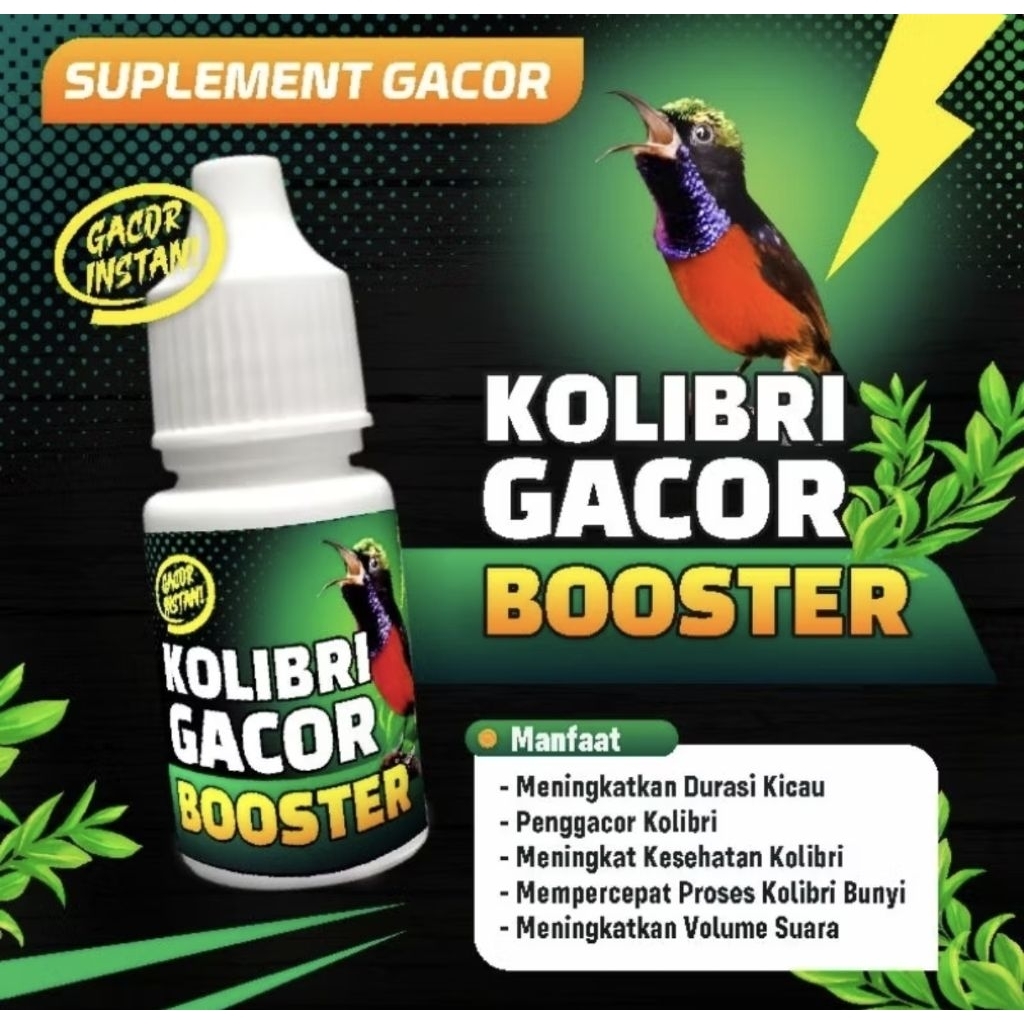 KOLIBRI GACOR BOOSTER VITAMIN BURUNG KOLIBRI DOPING BURUNG KOLIBRI GACOR BOOSTER METABOLISME