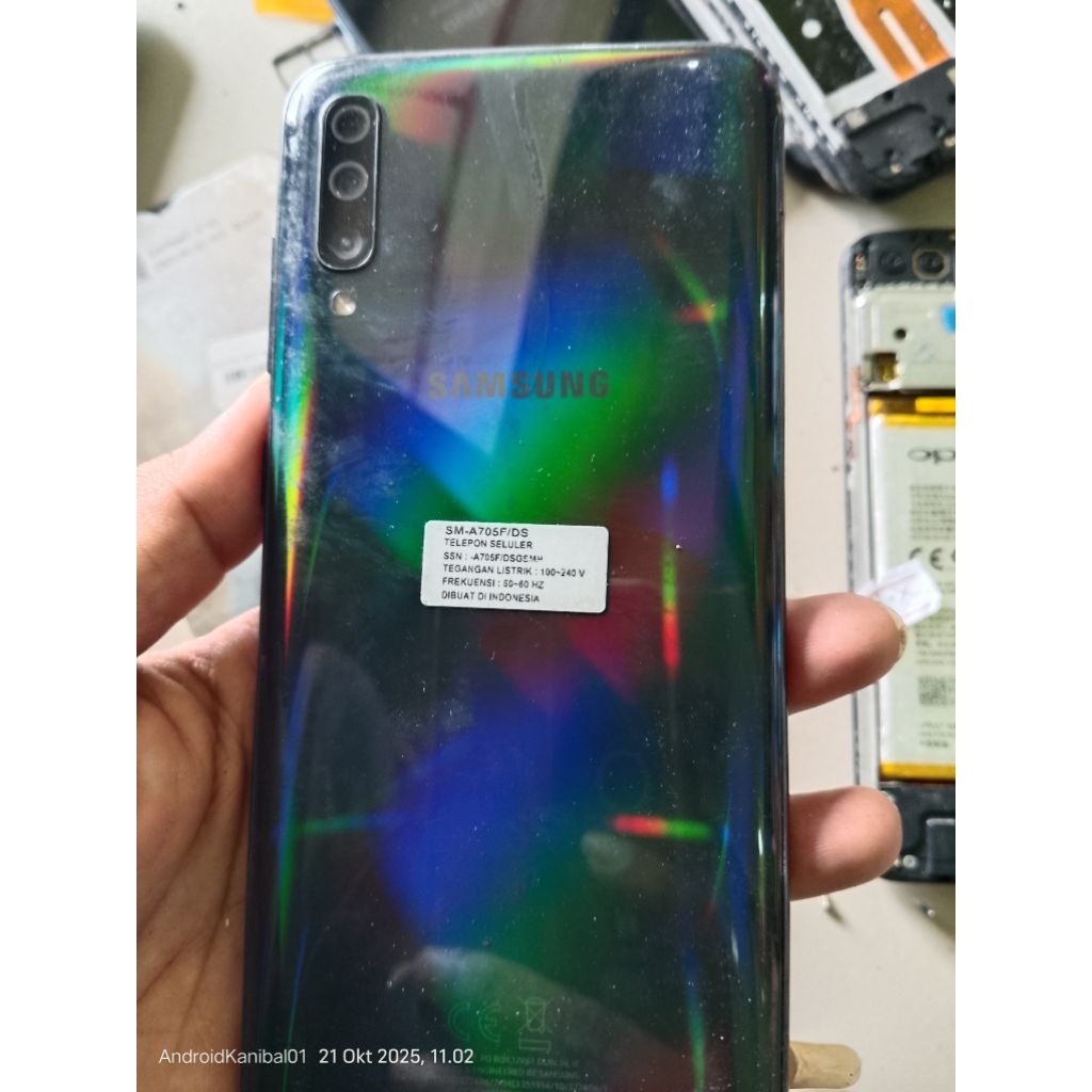 mesin samsung a30/a30s/a50/a50s normal minus lcd ram gembling