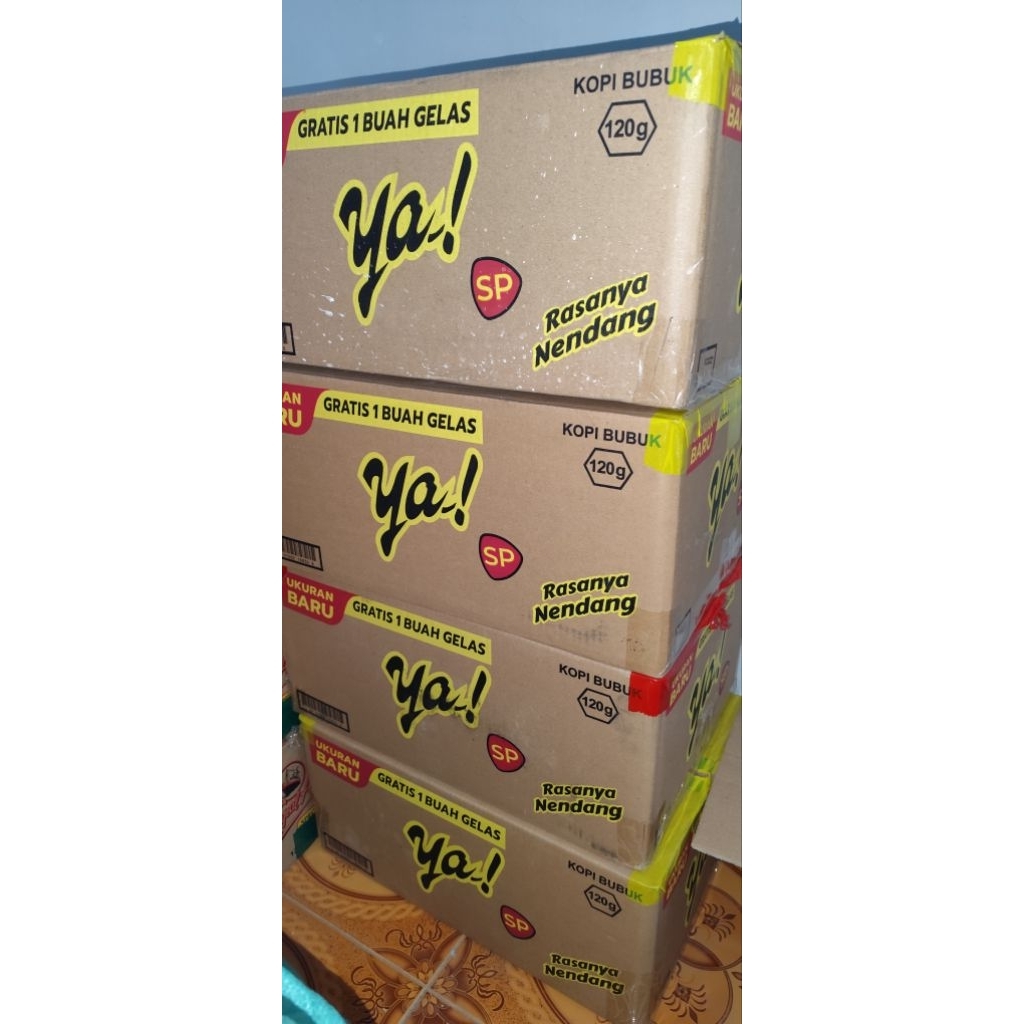 KOPI YA 120 Gram ( GRATIS GELAS )