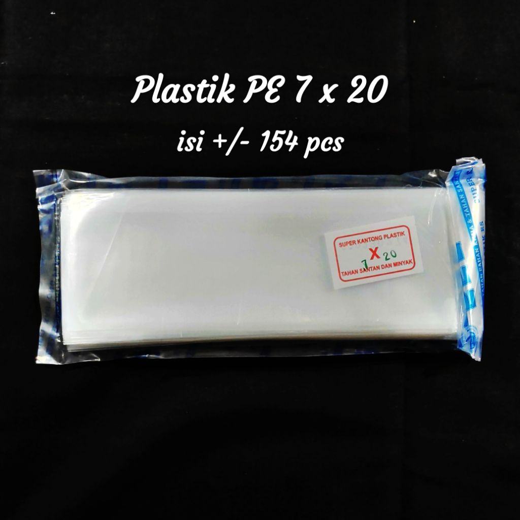 plastik PE 7x20