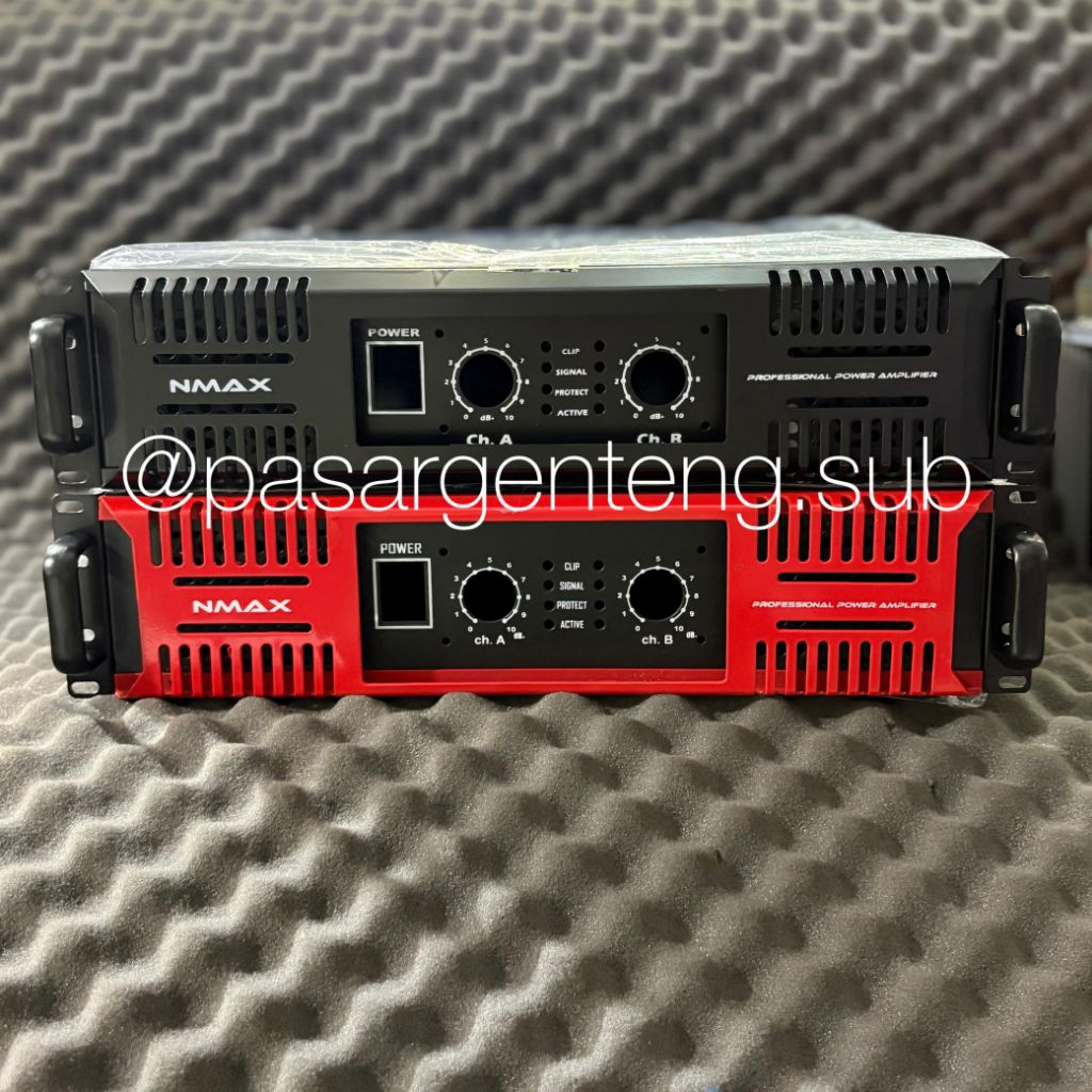 box power nmax 2u 2 channel + acc lengkap
