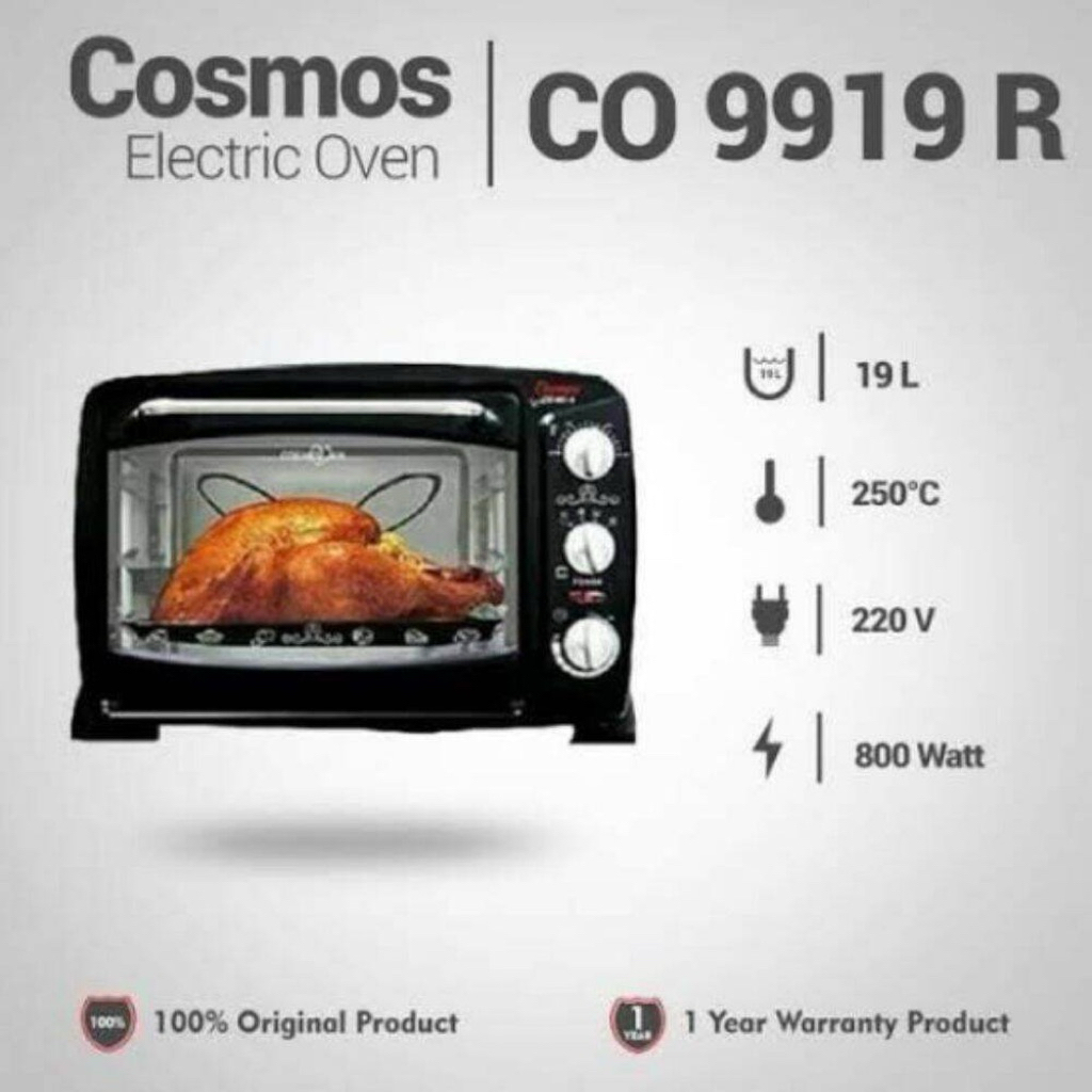 OVEN COSMOS CO-9919R- OVEN LISTRIK