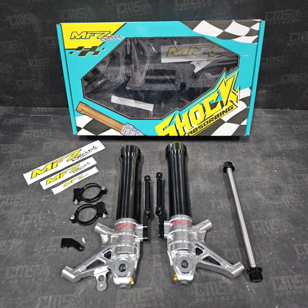 Bottom Shock Tabung Sok Depan Bilet MFZ Racing Yamaha Xmax Double Disc Pitch 100mm Original