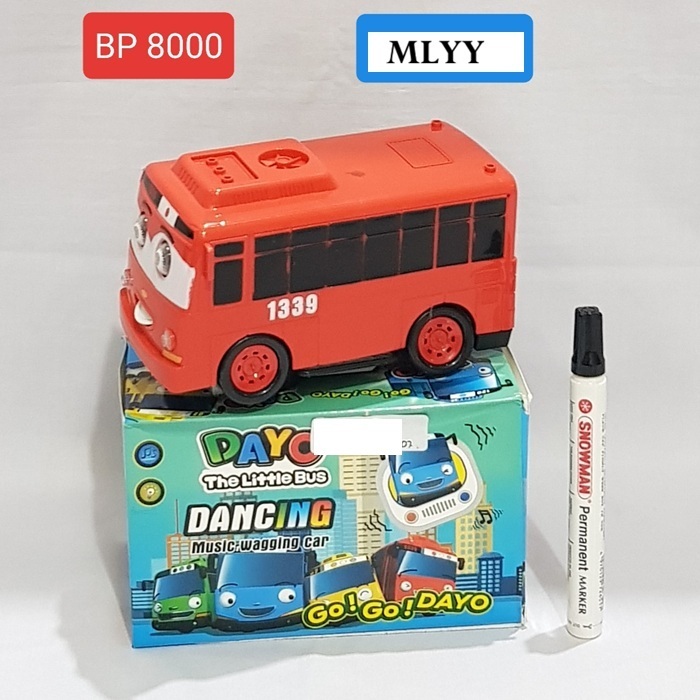MAINAN BUS DAYO BUMP N GOMAINAN BUS DAYO DANCING MAINAN MOBILAN ANAK