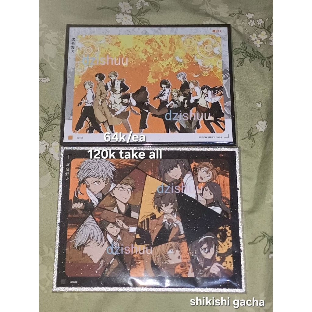 shikishi shanghai pop up store bungo stray dogs BSD ADA armed detective agency
