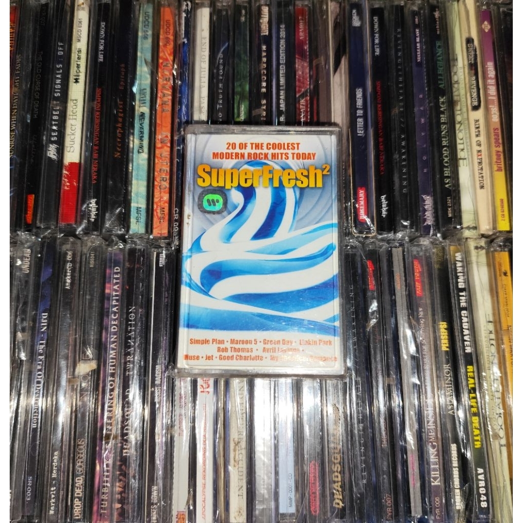 Kaset Super Fresh 2 - Green Day, My Chemical Romance, Story Of The Year, Korn, Muse, Jet, Linkin Par