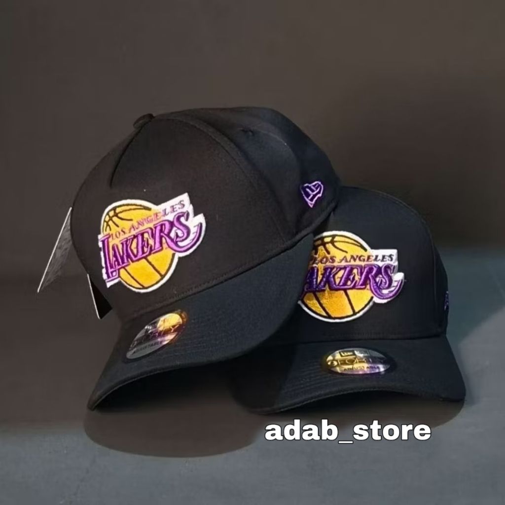 TOPI basket premium  lakers bordir original