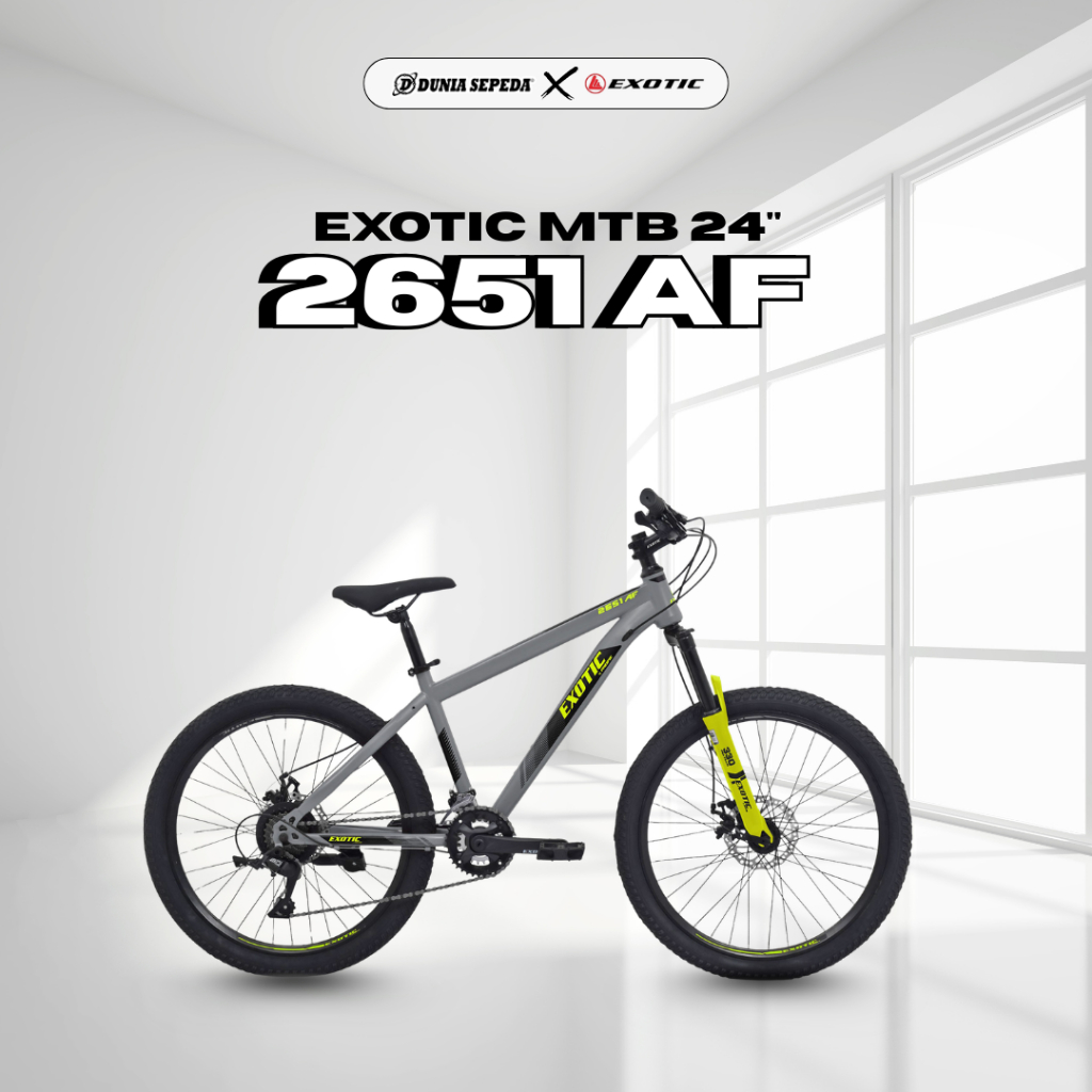 SEPEDA GUNUNG MTB EXOTIC 2651 AF 24 INCH - SEPEDA GUNUNG EXOTIC 2651 AF BY PASIFIC