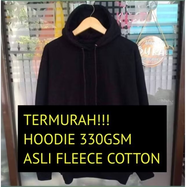HOODIE 330GSM TEBAL ORIGINAL | Hoodie Polos Fleece Cotton 330gsm | Hoodie fleece cotton Tebal 330gsm