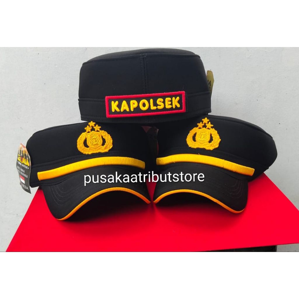 Pilkep Komando Pama/Field Cap Komando Pama/Topi Komando Pama/Pilkep Merek Zona/Pilkep Perwira/Topi P