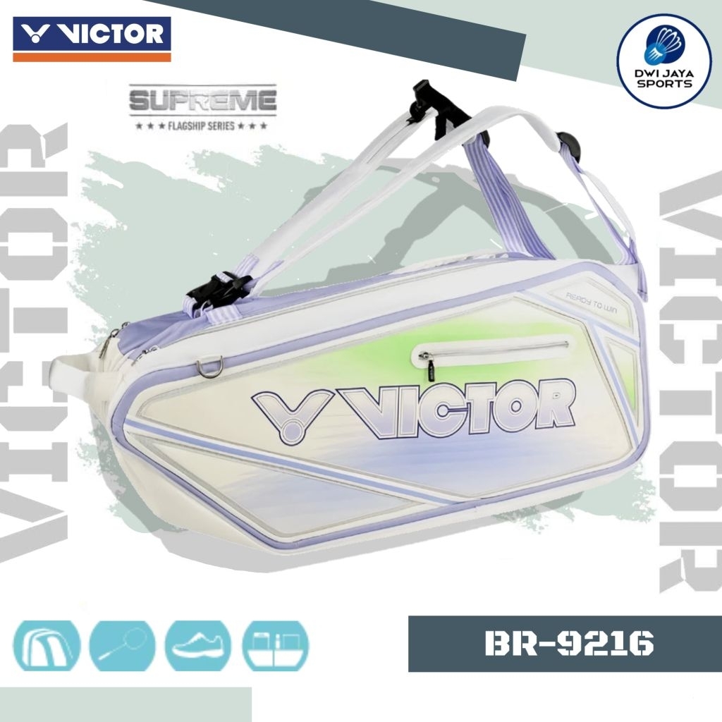 New Tas Badminton Victor Supreme Series BR-9216 AJ | VICTOR Supreme Series BR9216 AJ