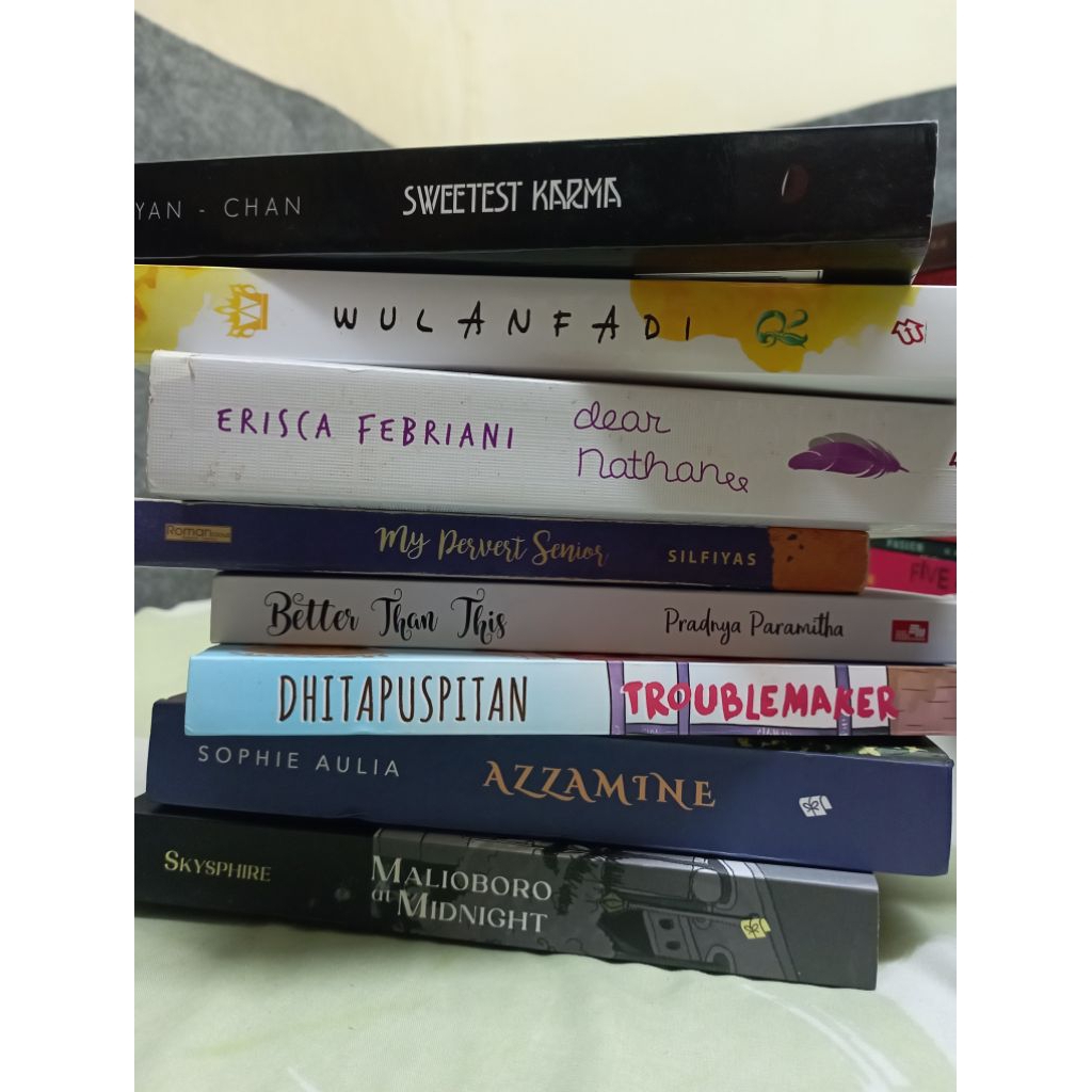 PRELOVED NOVEL ORI