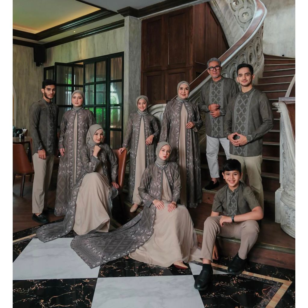 JAWHARA SIGNATURE FAMILY LUXURY DRESS BY JAVINA  OFFICIAL  /  DRESS INNER OUTER JAWHARA LUXURY by  J