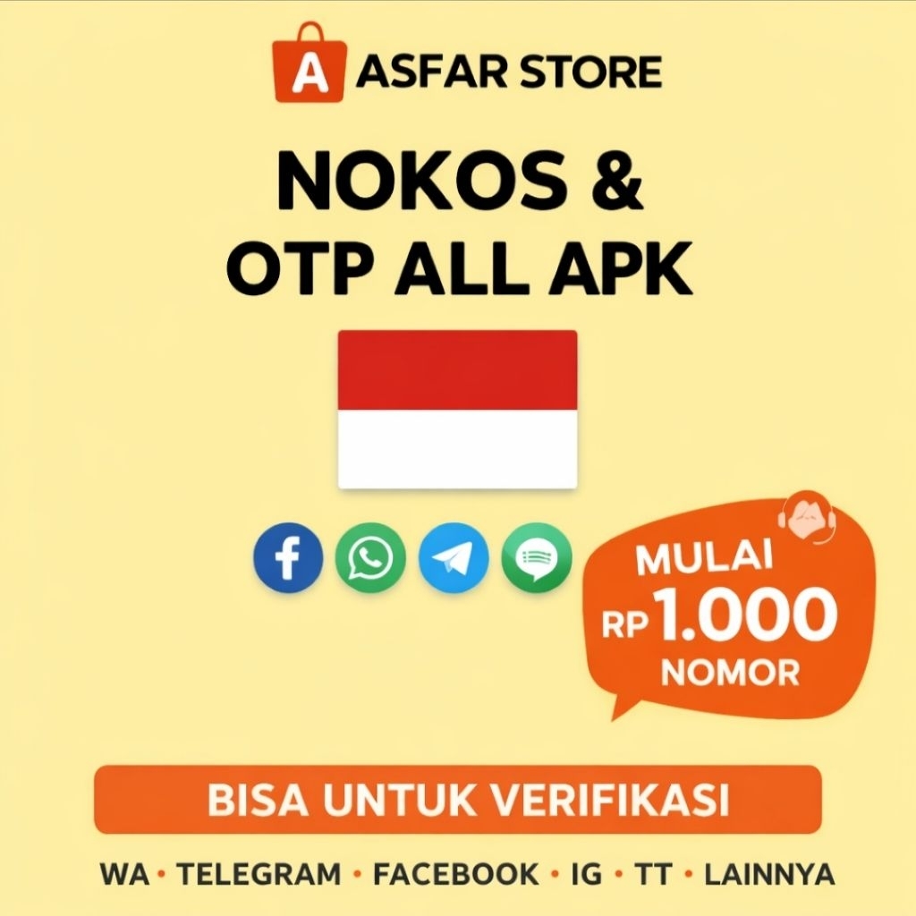 Nokos Indo || OTP NOMOR INDO
